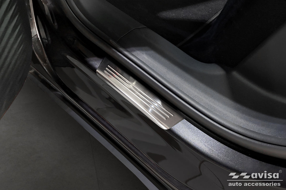 Protector umbral de puertas VW ID.4 suv plata satinado