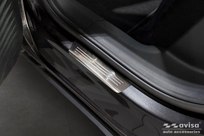 Protector umbral de puertas VW ID.4 suv plata satinado