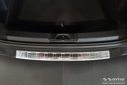 protector de parachoques trasero JEEP AVENGER EV plata