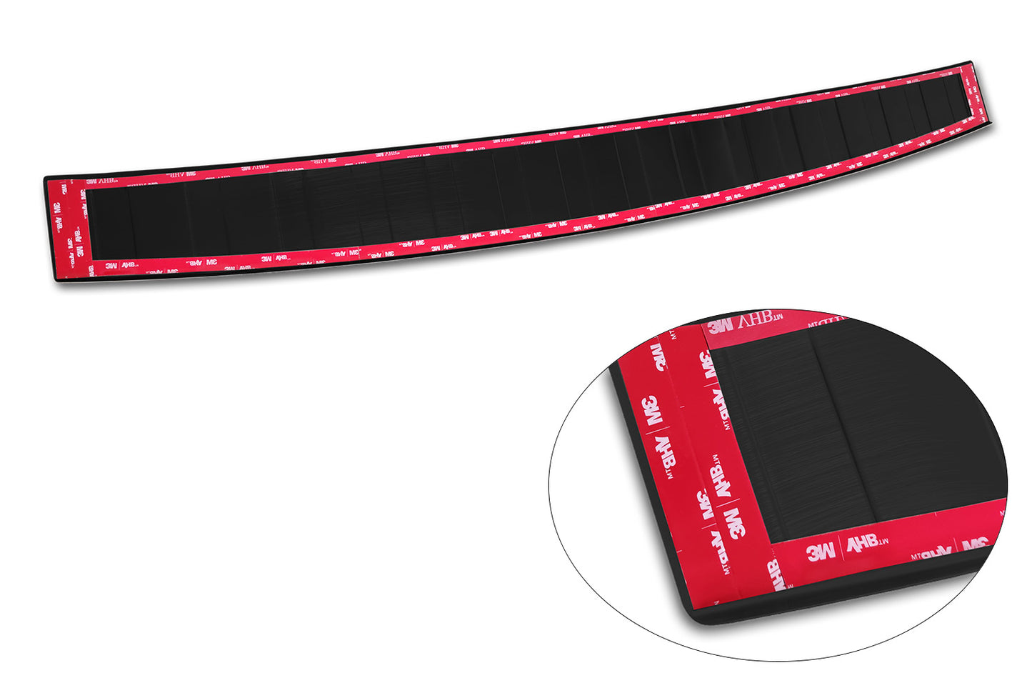 protector de parachoques trasero MERCEDES EQE suv (X294) negro