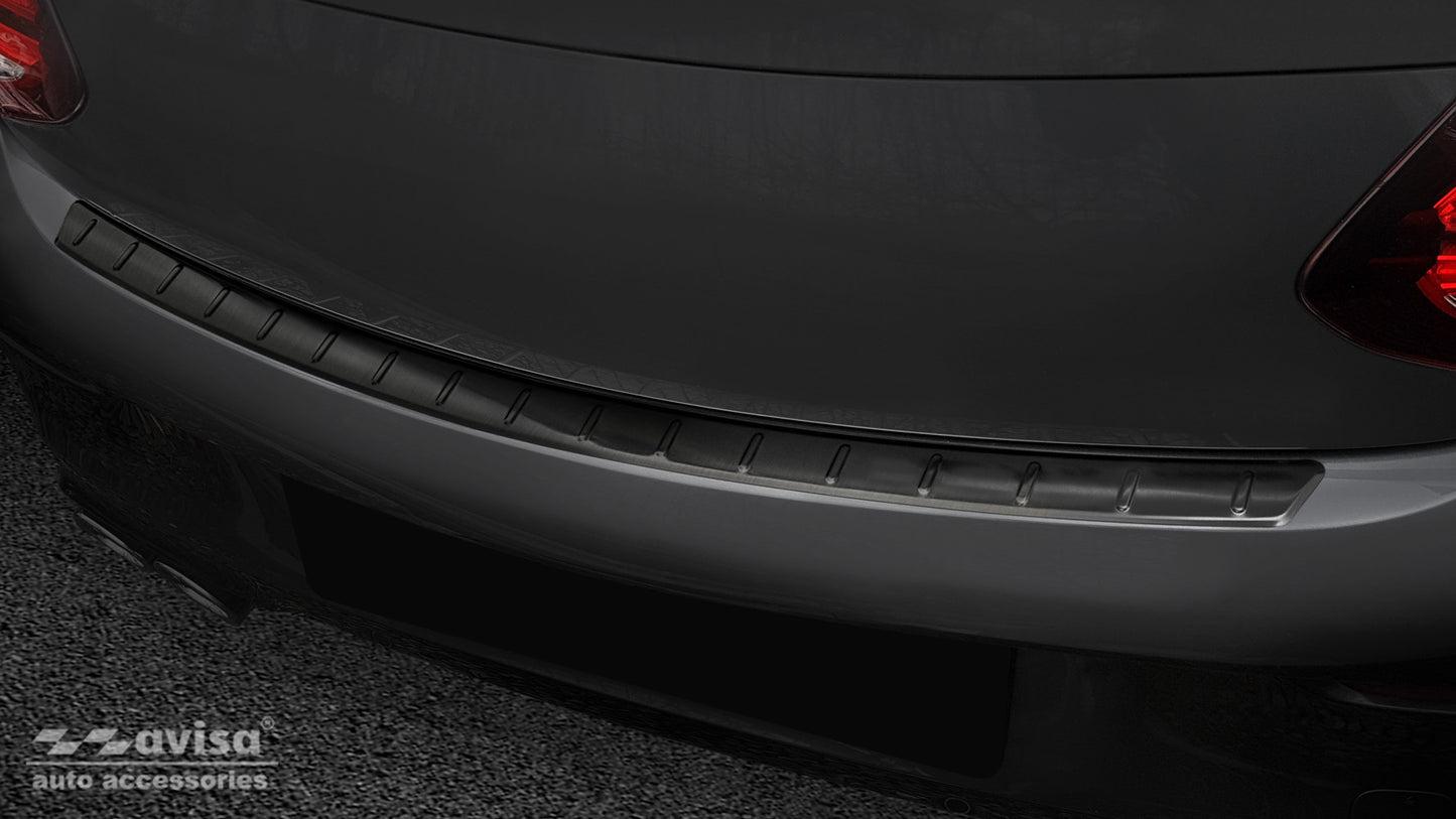 protector de parachoques trasero MERCEDES CLASE C C205 negro