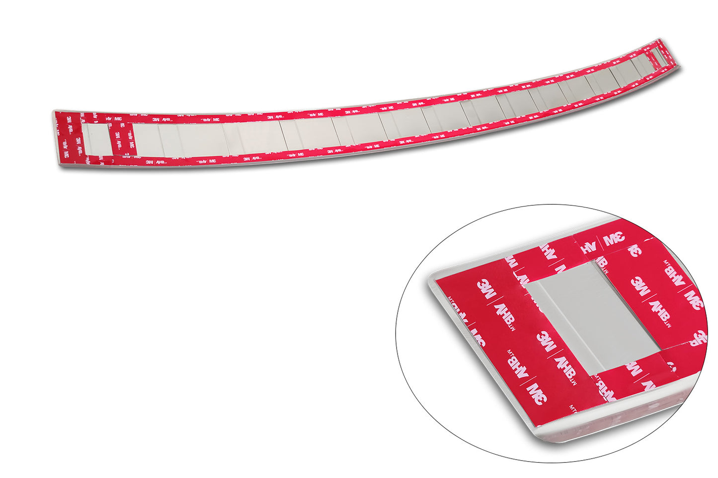 protector de parachoques trasero SSANGYONG TORRES plata