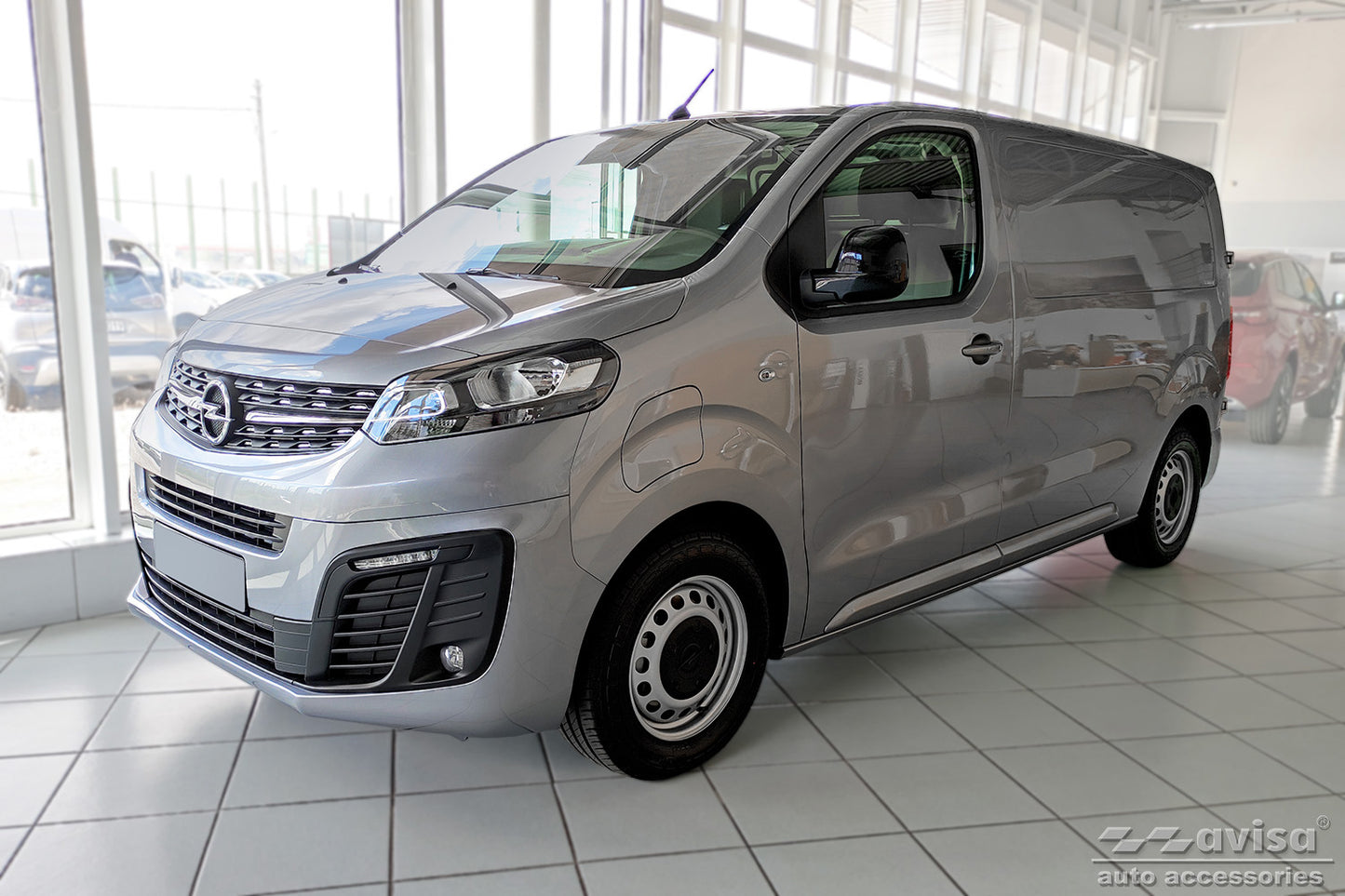 protector de parachoques trasero PEUGEOT EXPERT plata