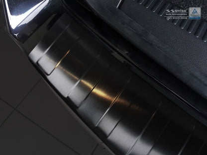protector de parachoques trasero SKODA OCTAVIA combi negro