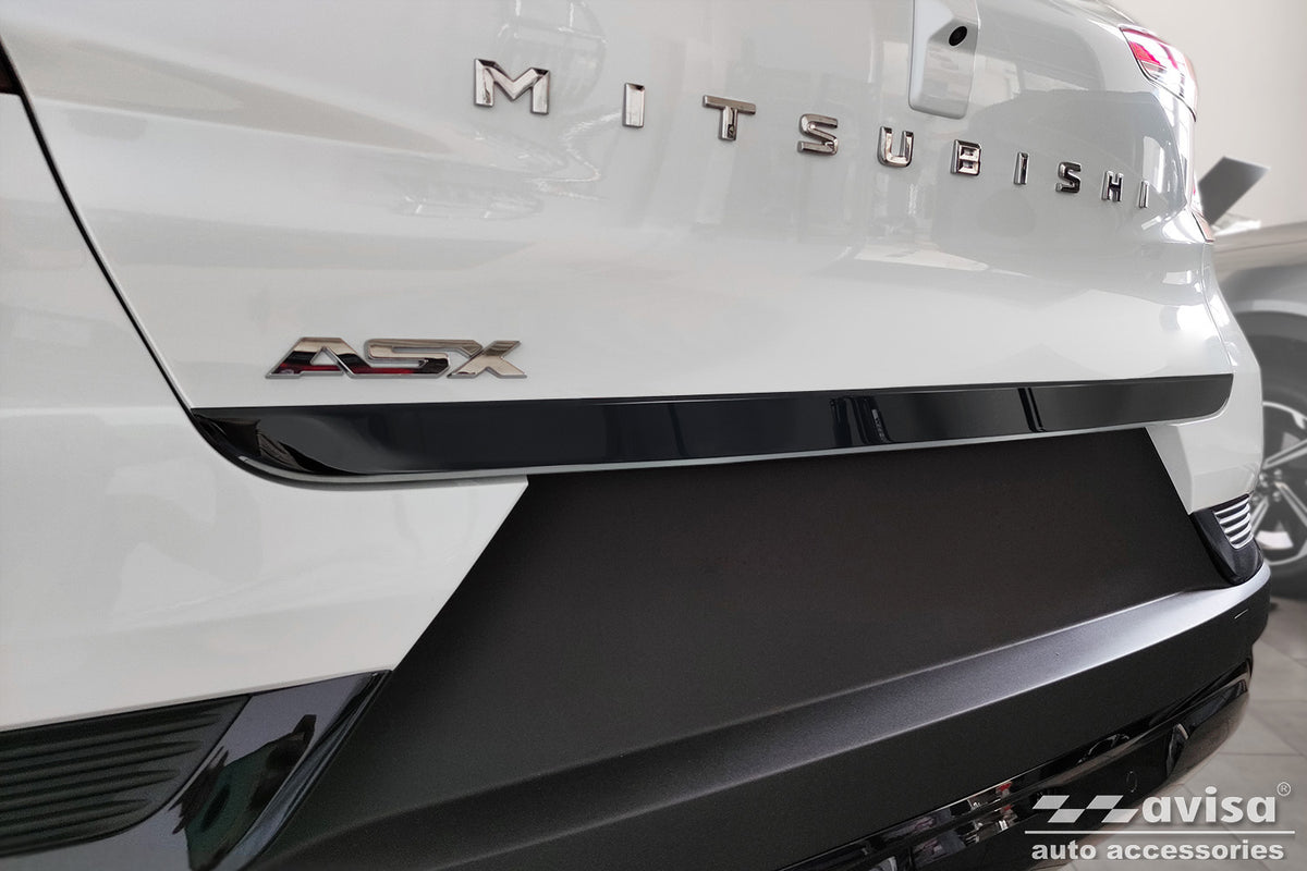 cubierta decorativa del portón trasero del RENAULT CAPTUR CROSSOVER negro espejo