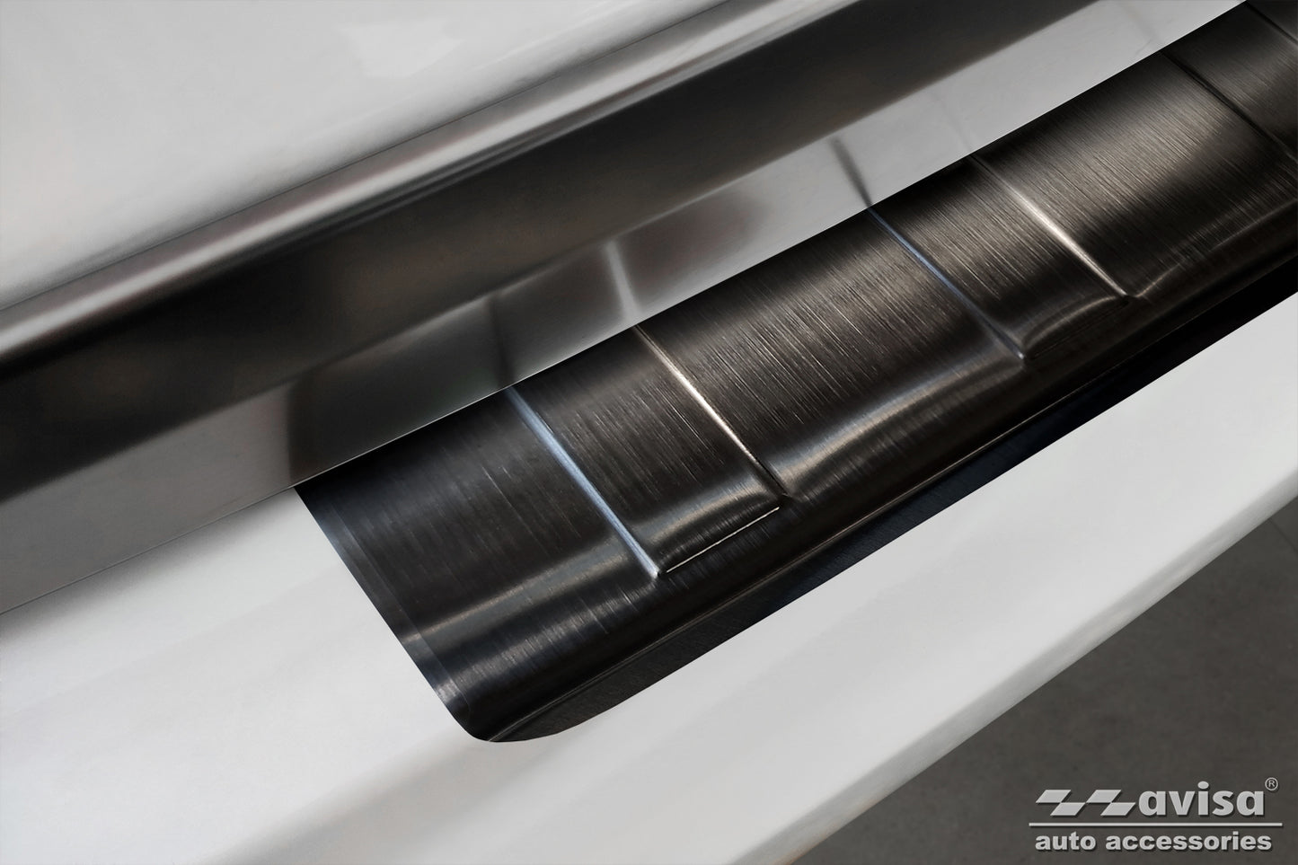 protector de parachoques trasero BMW X6 F16 negro