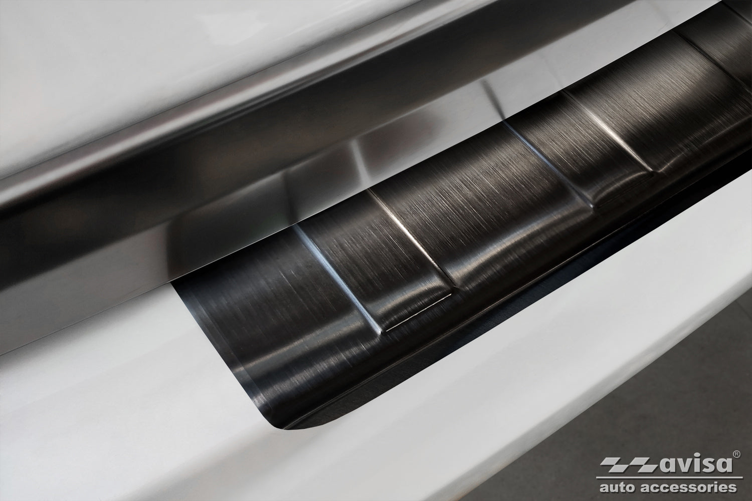 protector de parachoques trasero BMW X6 F16 negro
