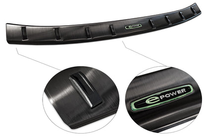 protector de parachoques trasero MAZDA MX-30 negro