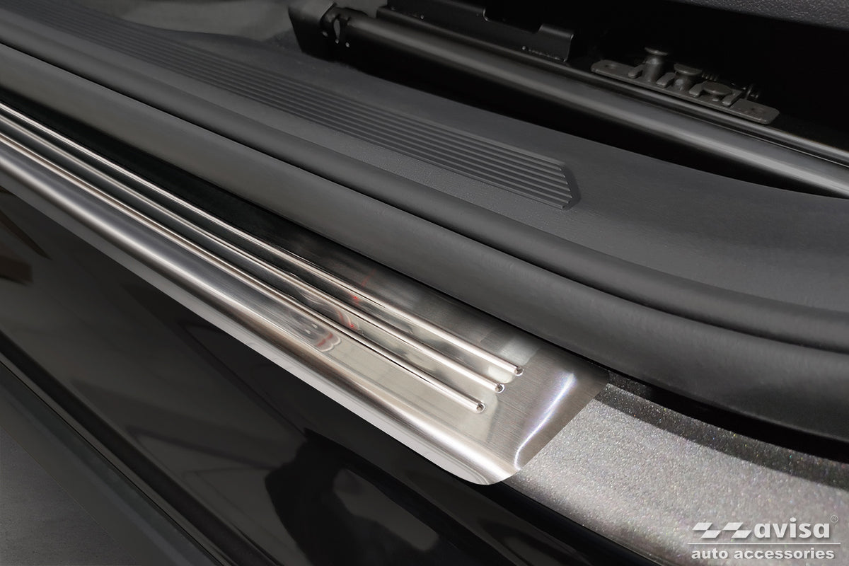 Protector umbral de puertas VW ID.4 suv plata satinado