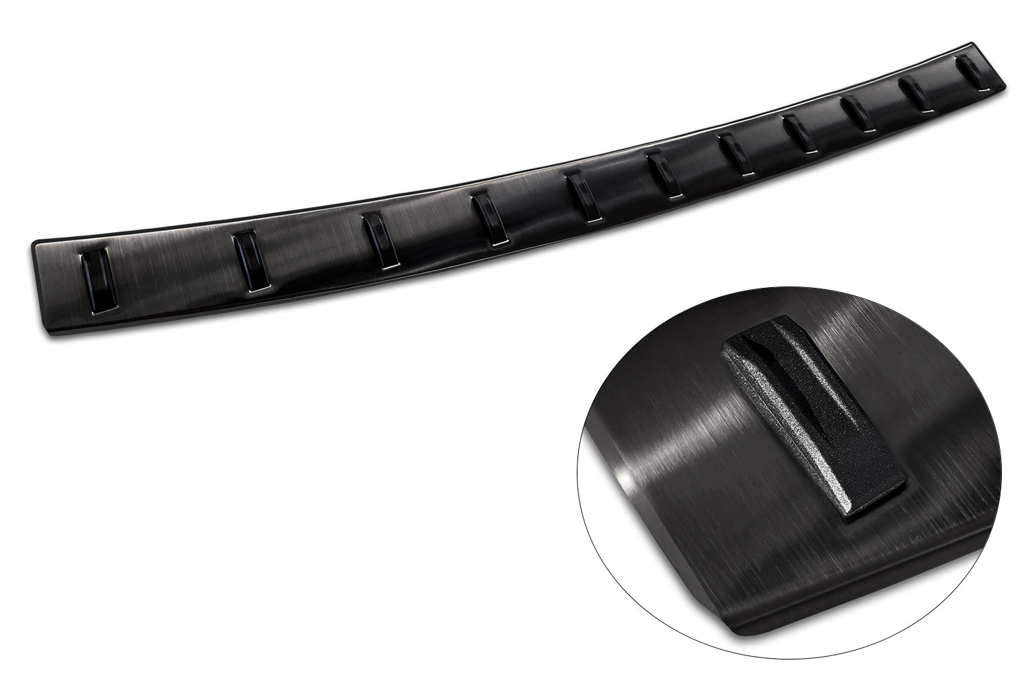 protector de parachoques trasero VOLVO XC60 Plug-In negro