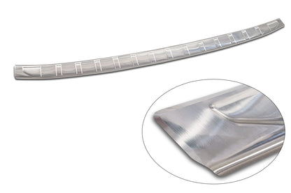 protector de parachoques trasero BMW X4 (G02/F98) plata satinado