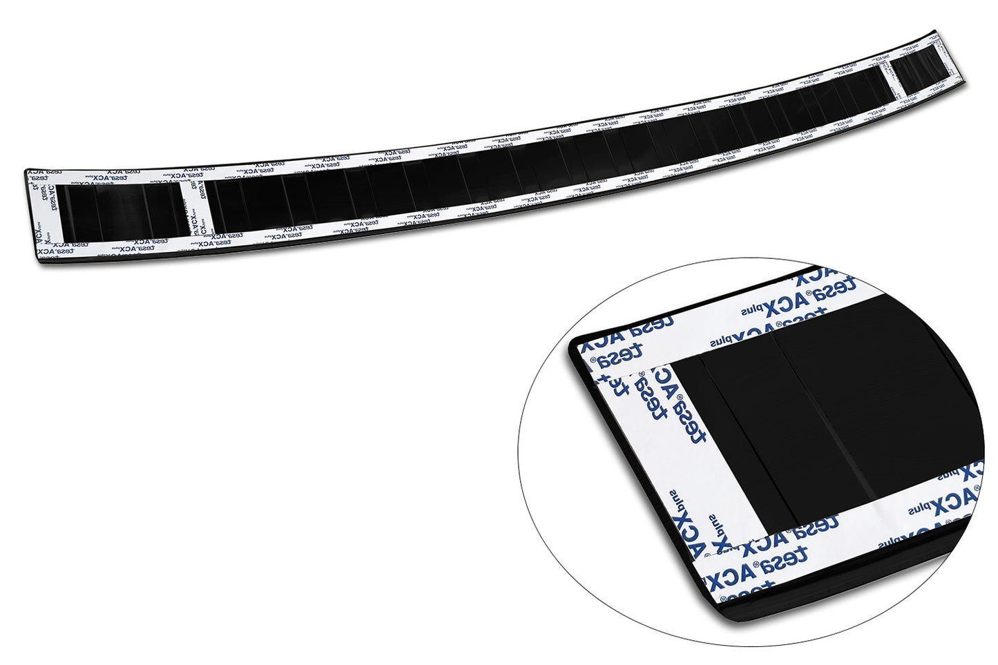 protector de parachoques trasero NISSAN X-TRAIL (T33) negro