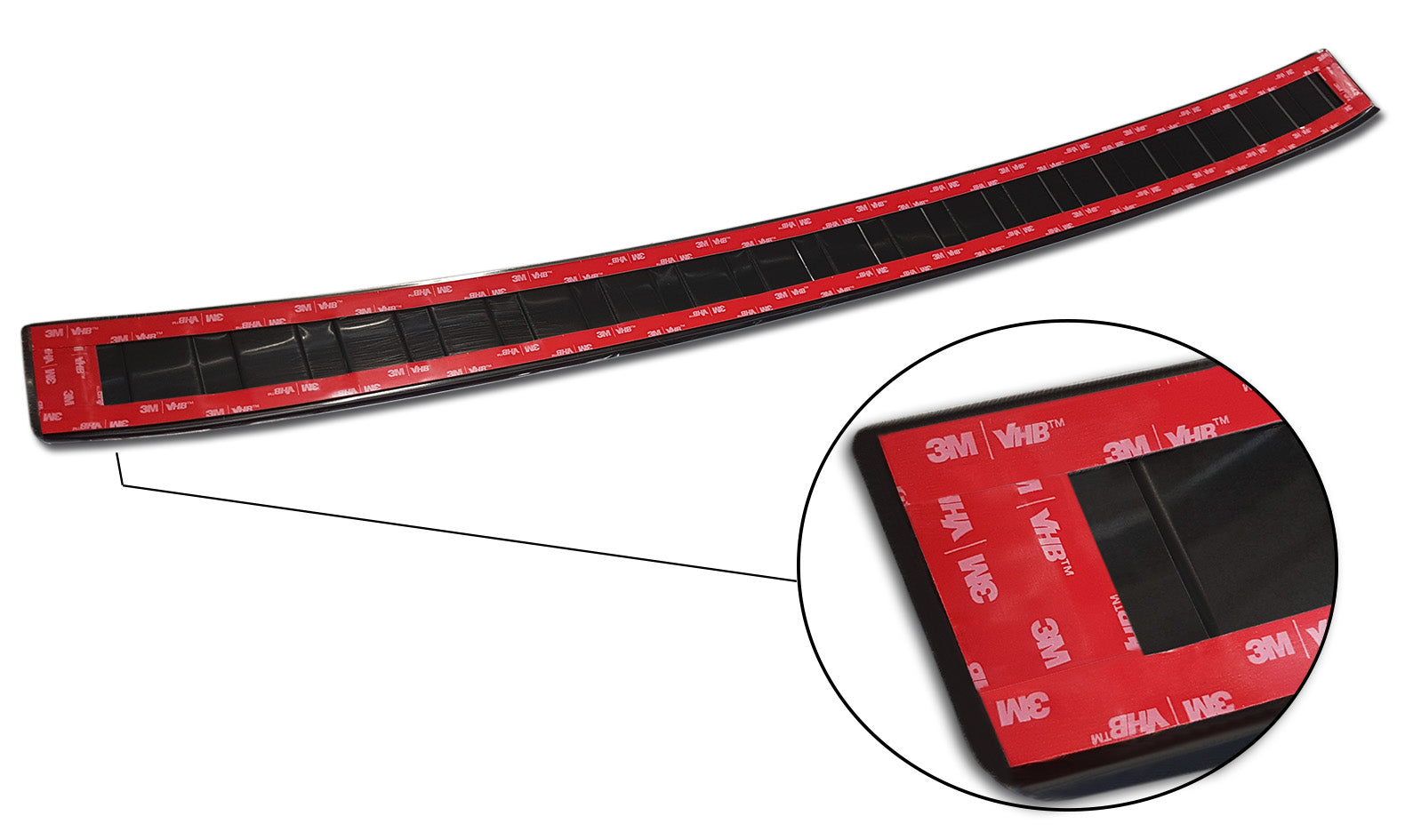 protector de parachoques trasero VW ARTEON Shootng Brake negro