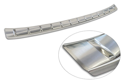 protector de parachoques trasero MG 3 plata satinado