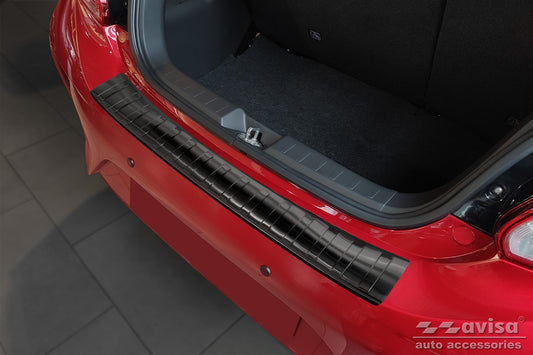 protector de parachoques trasero MITSUBISHI SPACE STAR negro