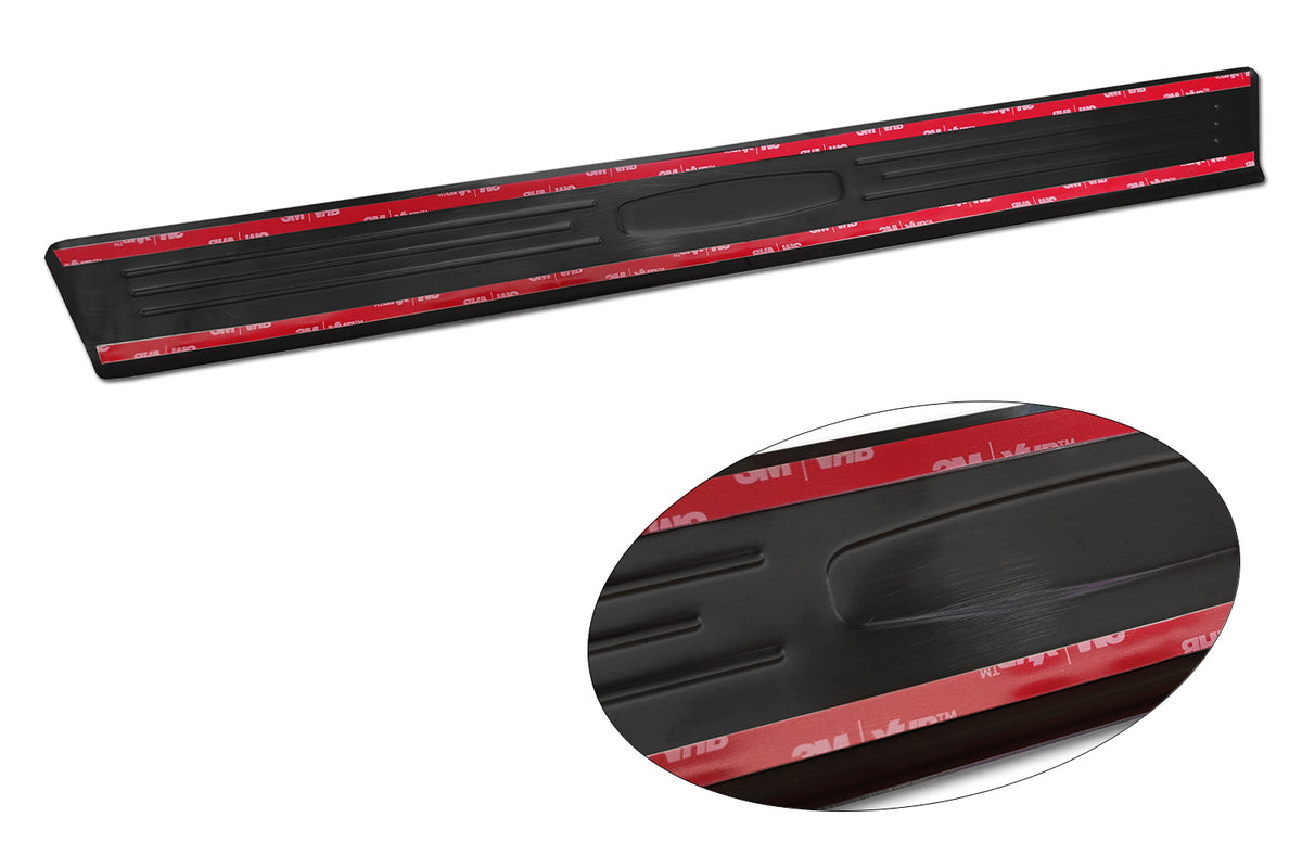 Protector umbral de puertas blue '' E-POWER '' VW ID.3 hatchback negro espejo