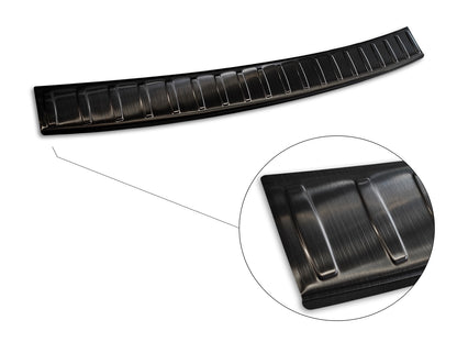 protector de parachoques trasero BMW 3 F31 touring negro 2012-18