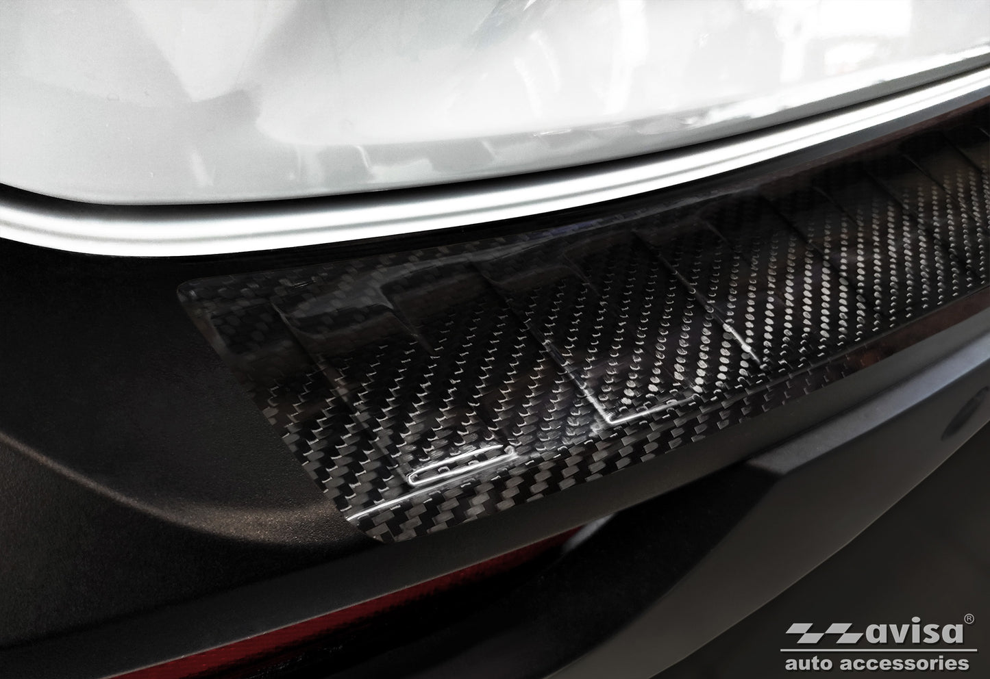 protector de parachoques trasero MAZDA MX-30 negro 2020+
