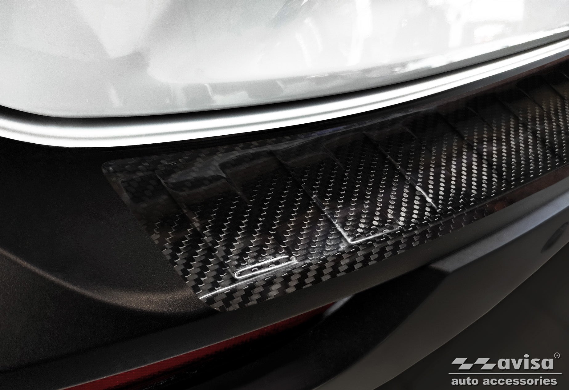 protector de parachoques trasero MAZDA MX-30 negro 2020+