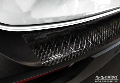 protector de parachoques trasero MAZDA MX-30 negro 2020+