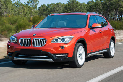 protector de parachoques trasero BMW X1 E84 negro