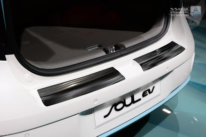 protector de parachoques trasero KIA SOUL EV negro