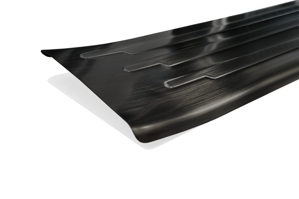 Protector umbral de puertas TOYOTA HILUX plata satinado-ICCTUNING
