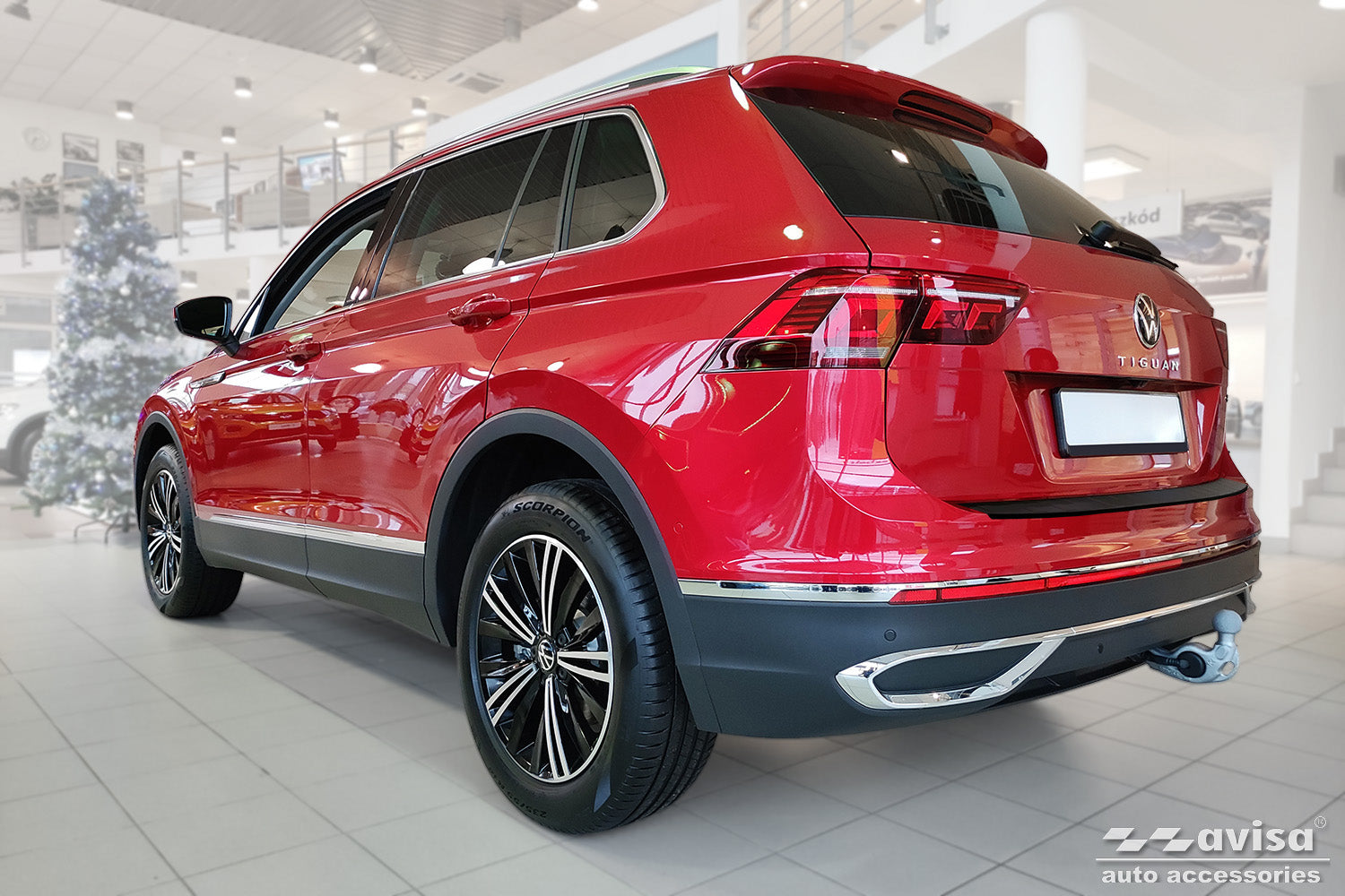 protector de parachoques trasero VW TIGUAN 2015-24