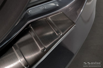 protector de parachoques trasero TESLA MODEL S liftback negro