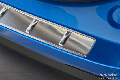 protector de parachoques trasero MG ZS plata satinado