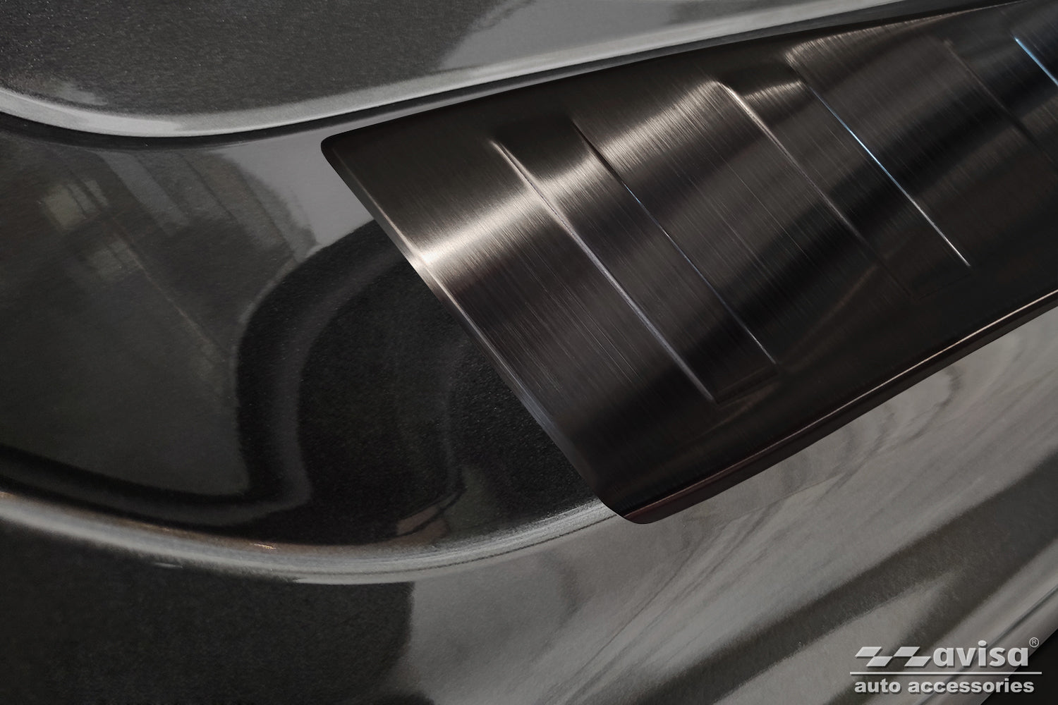 protector de parachoques trasero FORD MONDEO negro 2014-2019+
