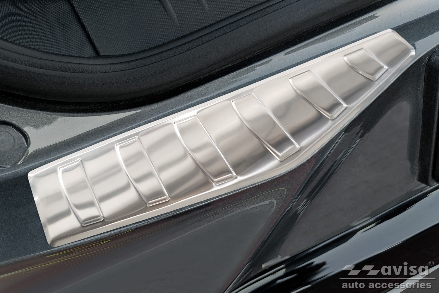protector de parachoques trasero FORD MUSTANG MACH-E plata satinado