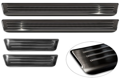Protector umbral de puertas en relieve VW PASSAT B9 VARIANT negro