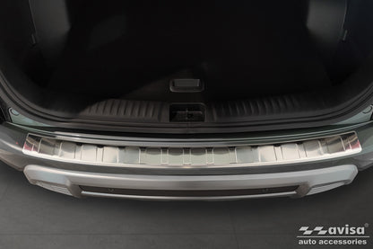 protector de parachoques trasero SSANGYONG TORRES plata