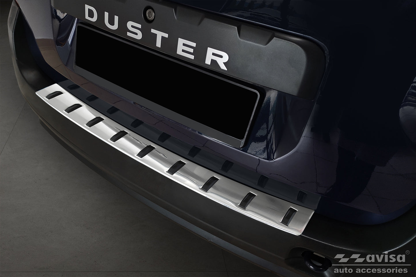 protector de parachoques trasero NEW DACIA DUSTER plata