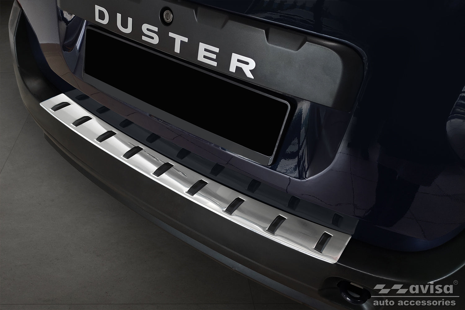 protector de parachoques trasero NEW DACIA DUSTER plata