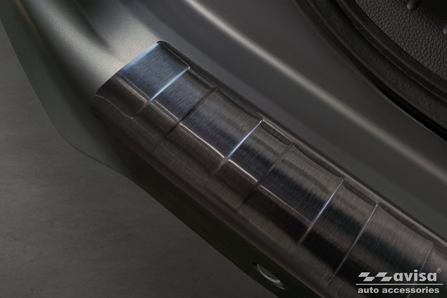 protector de parachoques trasero HONDA JAZZ CROSSTAR negro