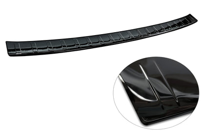protector de parachoques trasero BMW X1 U11 negro espejo