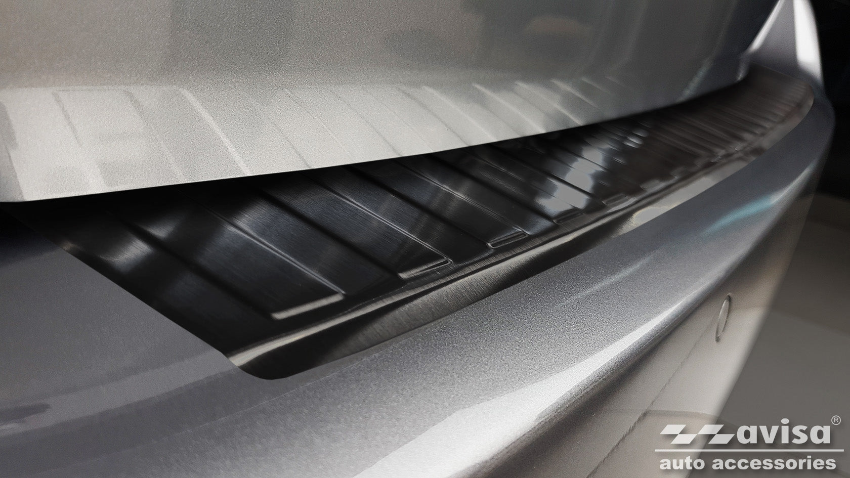 protector de parachoques trasero PEUGEOT 308 SW combi negro