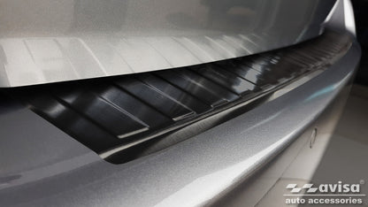 protector de parachoques trasero PEUGEOT 308 SW combi negro