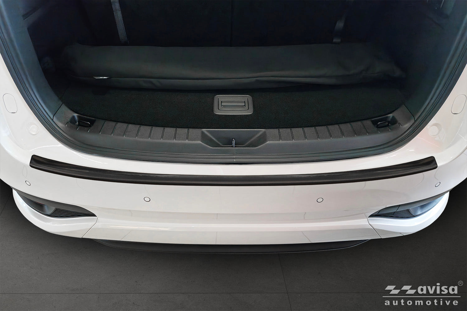 protector de parachoques trasero MAZDA CX-80 negro