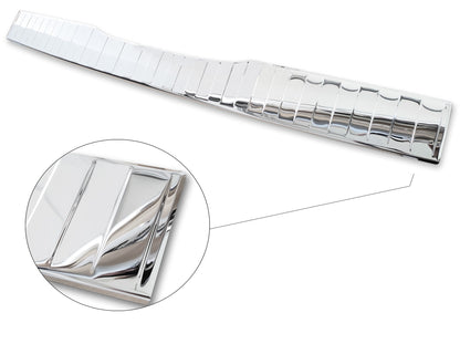protector de parachoques trasero MERCEDES CLASE V W447 plata espejo