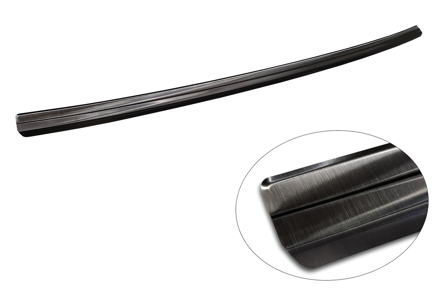 protector de parachoques trasero HYUNDAI KONA negro