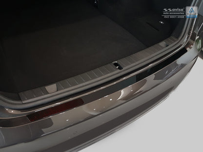 protector de parachoques trasero BMW 7 lmousne G11, rojo / negro