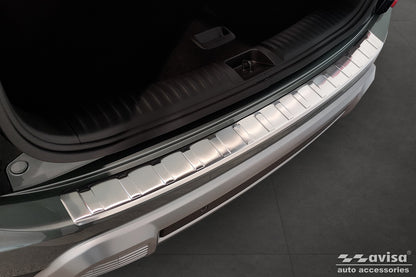 protector de parachoques trasero SSANGYONG TORRES plata