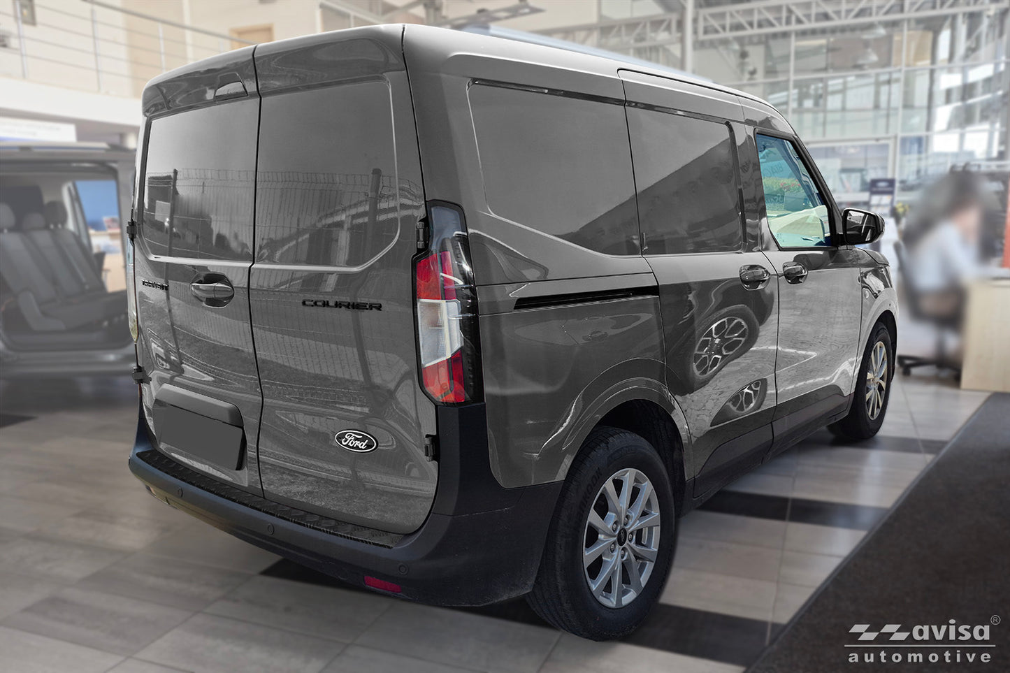protector de parachoques trasero FORD TRANSIT COURER