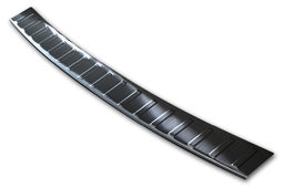 protector de parachoques trasero SKODA OCTAVIA combi negro 2013-16