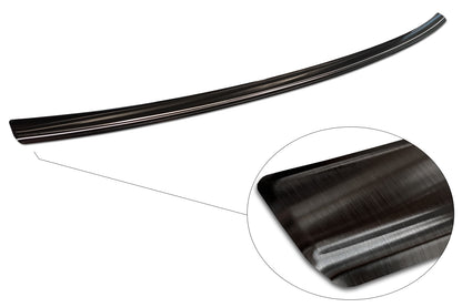 protector de parachoques trasero AUDI Q2 crossover negro 2020+