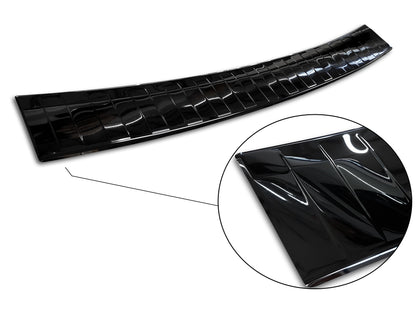 protector de parachoques trasero VOLVO V70 negro espejo