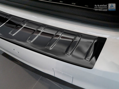 protector de parachoques trasero BMW X3 F25 negro espejo